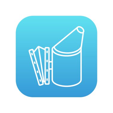 Arı kovanı sigara içen satırı simgesi.