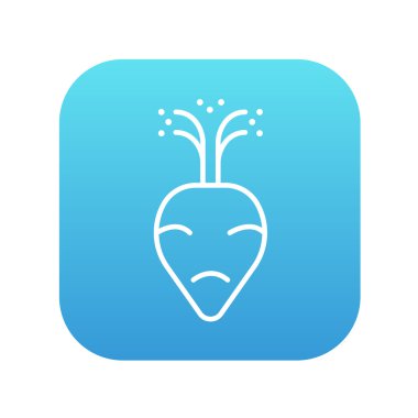 Pancar satırı simgesi.