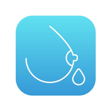 Emzirme satırı simgesi.