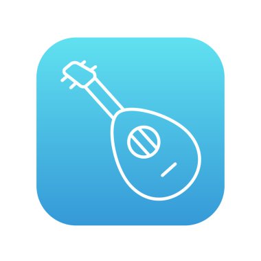 Mandolin satırı simgesi.