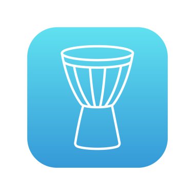 Timpani satırı simgesi.