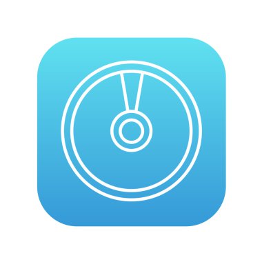 Disk satırı simgesi.