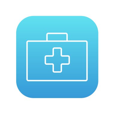 İlk yardım kiti satırı simgesi.