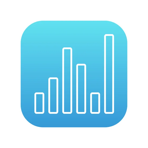 Equalizer lijn pictogram. — Stockvector