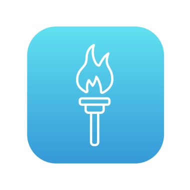 Olimpiyat Meşalesi satırı simgesi yanan.