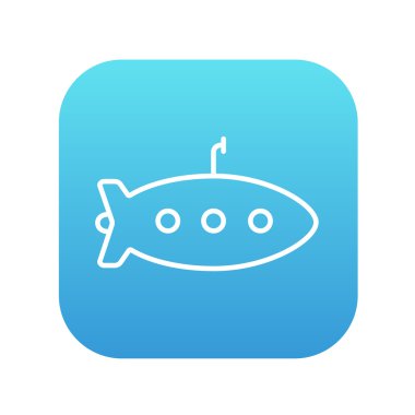 Denizaltı satırı simgesi.