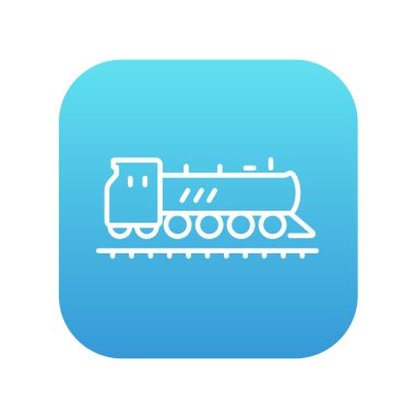 Tren satırı simgesi.