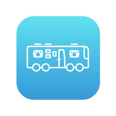 Kamyonet ve karavan satırı simgesi.