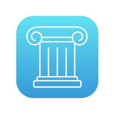 Antik sütun satırı simgesi.