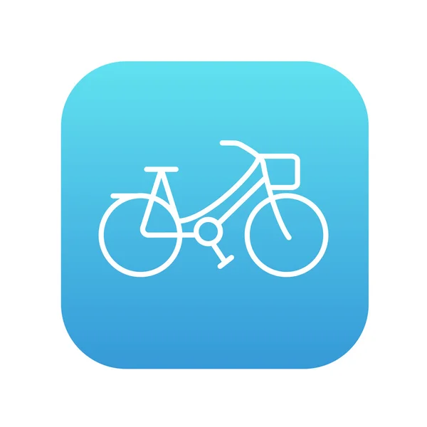 Bicycle line icon. — Stock Vector