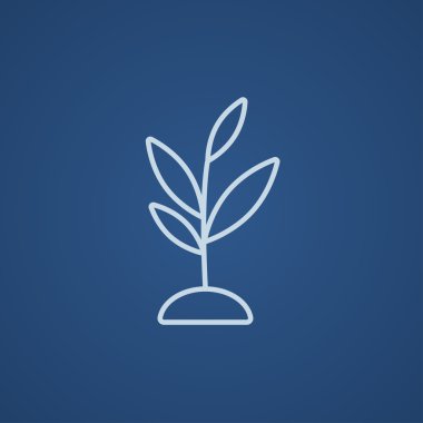 Filiz satırı simgesi.