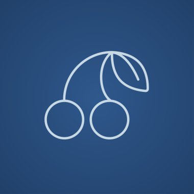 Kiraz satırı simgesi.