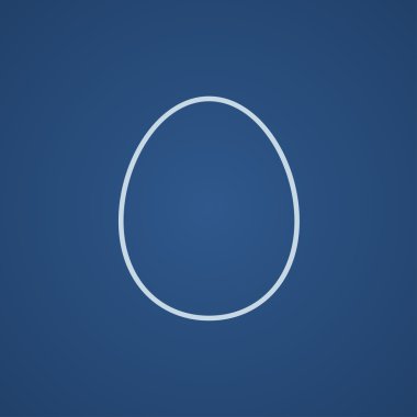 yumurta satırı simgesi.