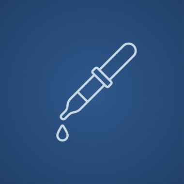 pipet satırı simgesi.