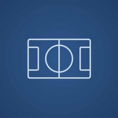 Stadyum düzen satırı simgesi.