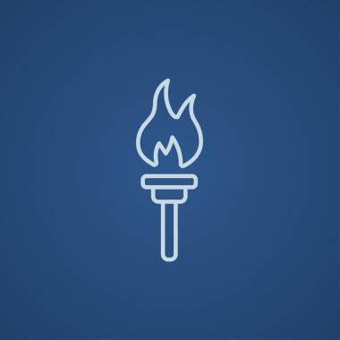 Olimpiyat Meşalesi satırı simgesi yanan.