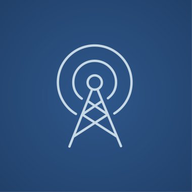 Anten satırı simgesi.