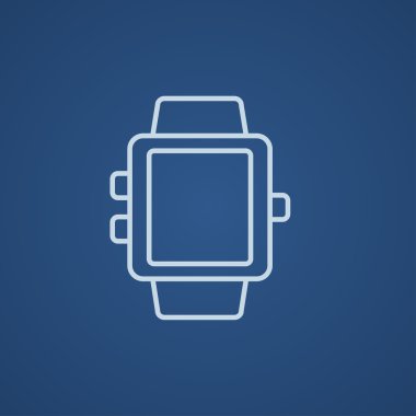 Smartwatch satırı simgesi.