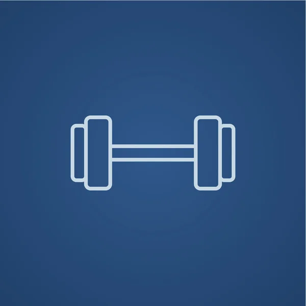 Dumbbell icon Stock Vector Image by ??RealVector 58587671