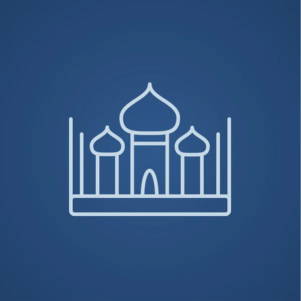 Mosque line icon. — Stock Vector