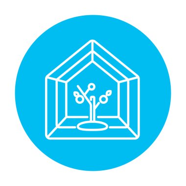 Sera çizgisi simgesi.