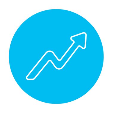 Yukarı çizgi simgesini ok.