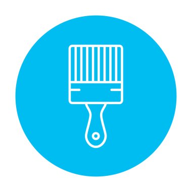 Boya fırçası satırı simgesi.