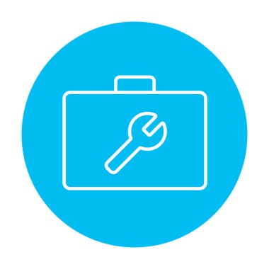 Araç kutusu satırı simgesi.