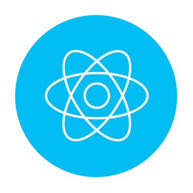 Atom satırı simgesi.