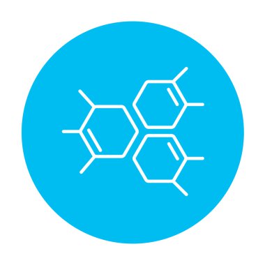 Kimyasal formül satırı simgesi.