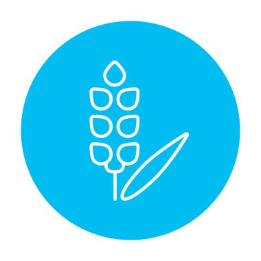 Buğday satırı simgesi.