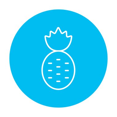 Ananas satırı simgesi.