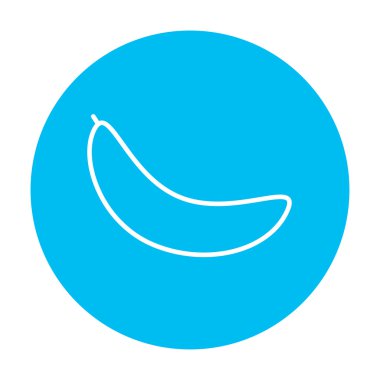 muz satırı simgesi.