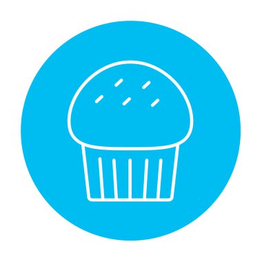 cupcake satırı simgesi.