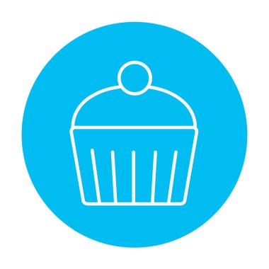 Kek kiraz satırı simgesi ile.