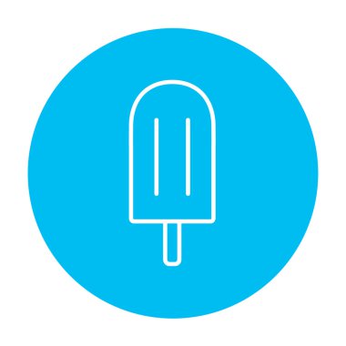 Buzlu şeker satırı simgesi.