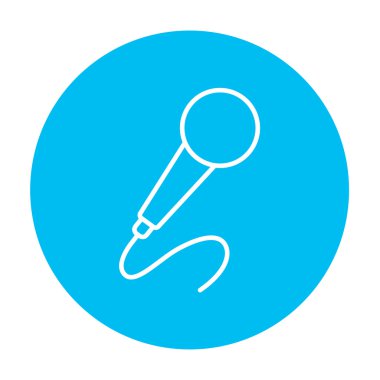 Mikrofon hattı simgesi.