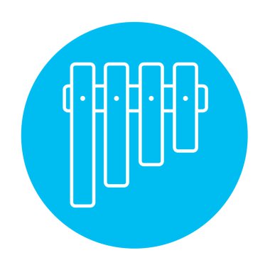 Vibrafon satırı simgesi.