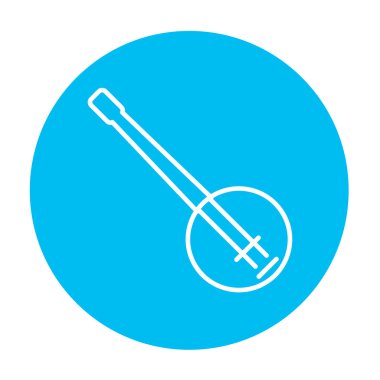 Banjo satırı simgesi.