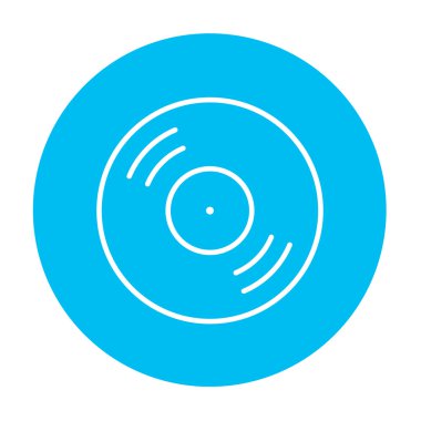 Disk satırı simgesi.