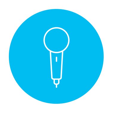 Mikrofon hattı simgesi.