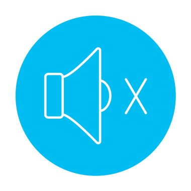 Hoparlör satırı simgesini kapat.