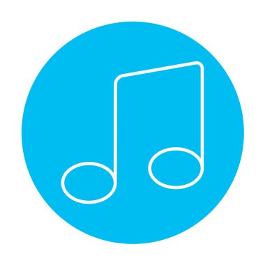 Müzik notası simgesi.