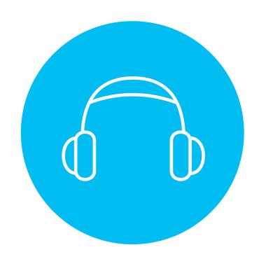 Kulaklık satırı simgesi.