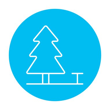 manzara satırı simgesi.