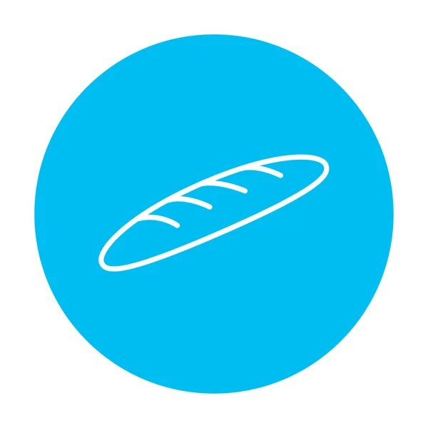 Baguette line icon. — Stock Vector