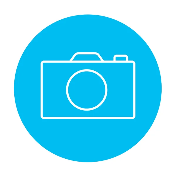 Camera lijn pictogram. — Stockvector