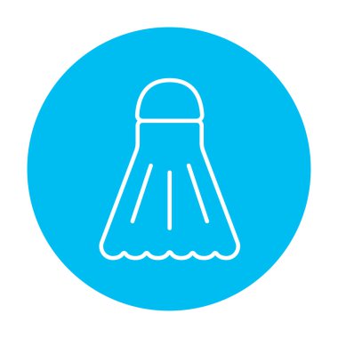 Raketle satırı simgesi.