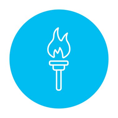 Olimpiyat Meşalesi satırı simgesi yanan.