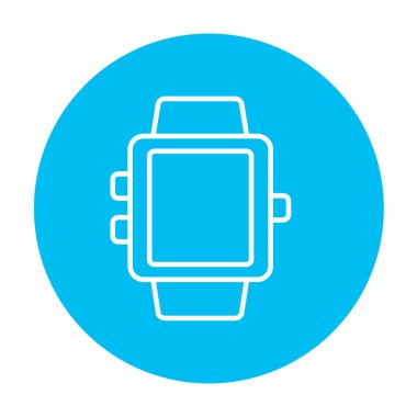 Smartwatch satırı simgesi.